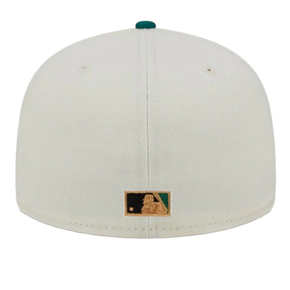 New Era Texas Rangers Woodgrain Pack 59FIFTY Hat Arlington Stadium Patch - Picture 8 of 9